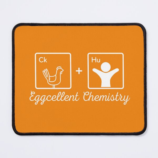 Item preview, Chick + Human = Eggcellent Chemistry Fun Items designed and sold by petplushuman.