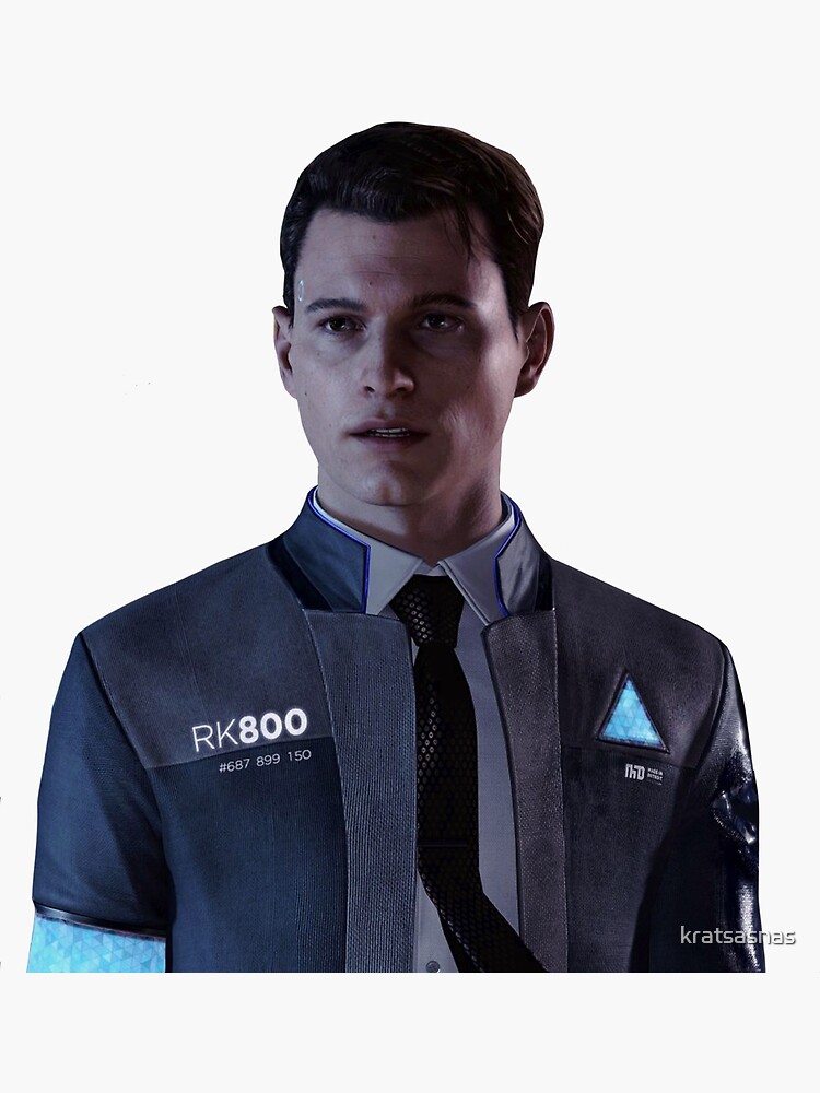 Connor and Sumo (art by me, julientel) : r/DetroitBecomeHuman