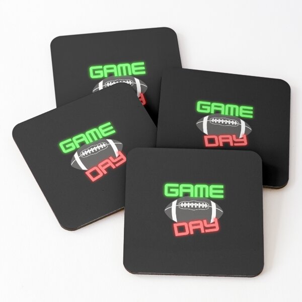 Item preview, Game day neon football  designed and sold by Seoul26.