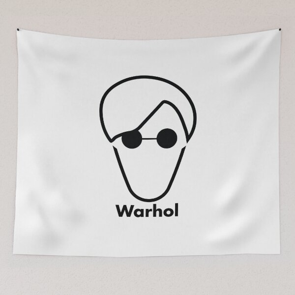 Item preview, andy warhol icon designed and sold by vedodesign.