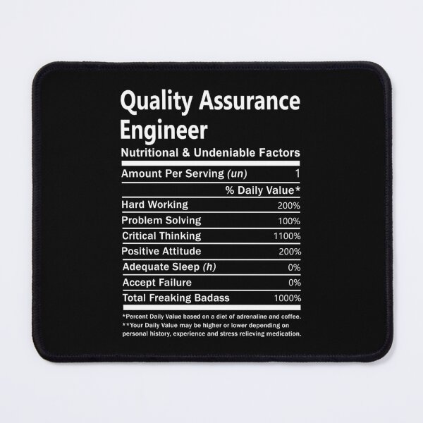 Item preview, Quality Assurance Engineer T Shirt - Nutritional and Undeniable Factors Gift Item Tee designed and sold by oslandefren.