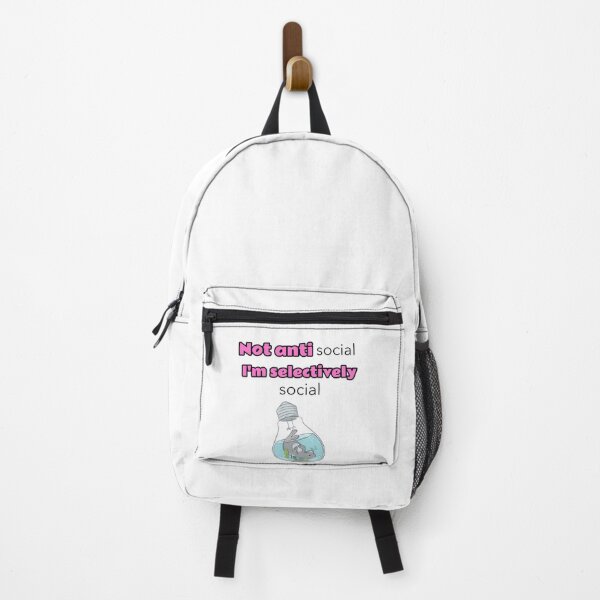 Item preview, Not antisocial I'm selectively social - seal designed and sold by Mechanical-Artt.