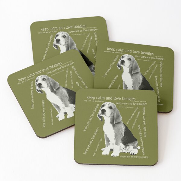 Item preview, keep calm and love beagles designed and sold by neteor.