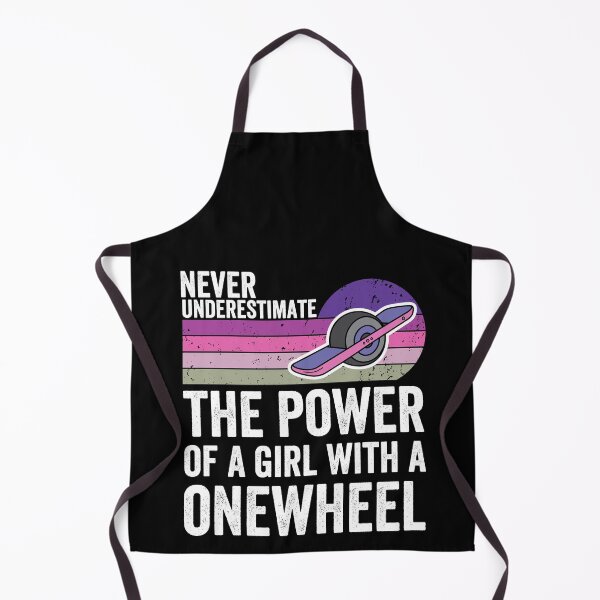 Item preview, never undrestimate the power of a girl with a onewheel - funny onewheel design for gitl  designed and sold by QUEEN-WIVER.