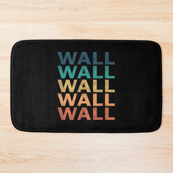 Item preview, Wall Name T Shirt - Wall Vintage Retro Wall Name Gift Item Tee designed and sold by mackpatsy.