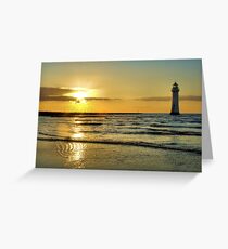 Evening Glow Greeting Card