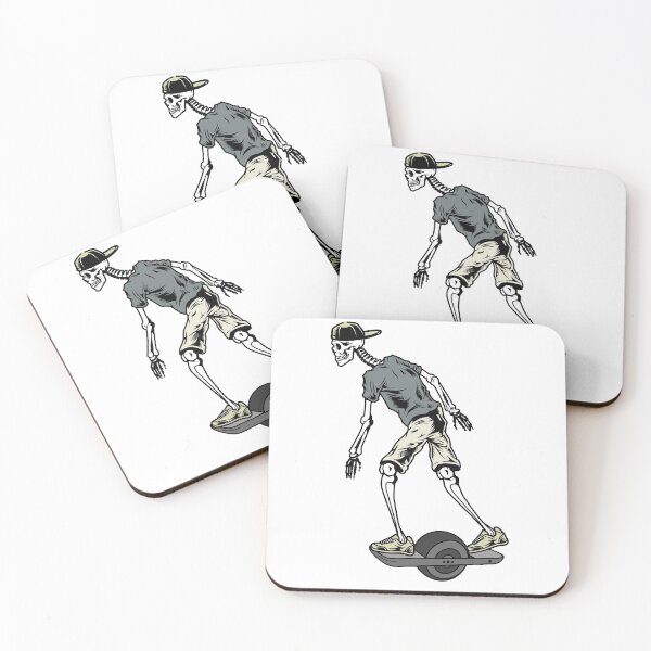 Item preview, funny skeleton ride a onewheel  designed and sold by QUEEN-WIVER.