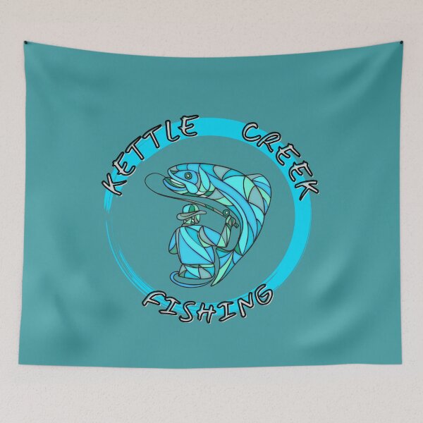 Item preview, Kettle Creek Fishing Graphic designed and sold by KC-IM.