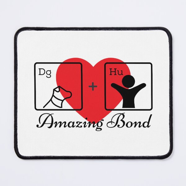 Item preview, Dog + Human = Amazing Bond Dog Lover Science Geek Shirt designed and sold by petplushuman.