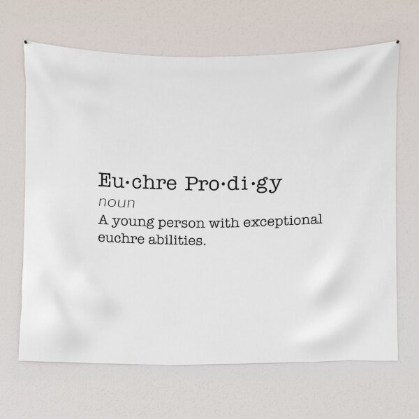 Item preview, Euchre Prodigy Definition, Euchre Player, Card Game designed and sold by lfinkbeiner12.