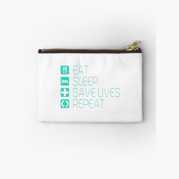 Item preview, Eat Sleep Save Lives Repeat designed and sold by stoneyy.