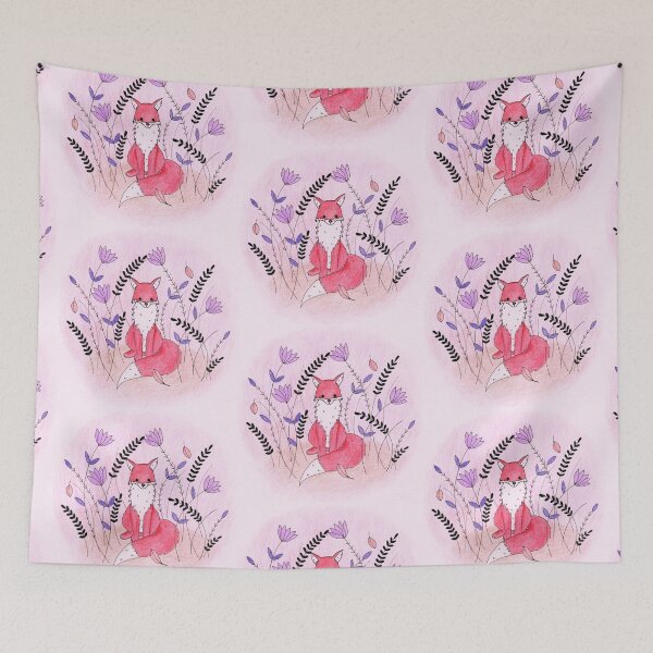Item preview, Beautiful Fox in the Garden designed and sold by harrisrose.