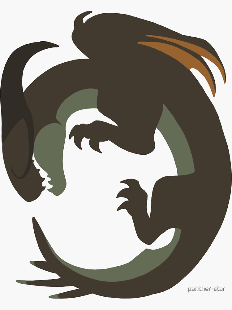 "Sandy Howler Dragon Age" Sticker by pantherstar Redbubble