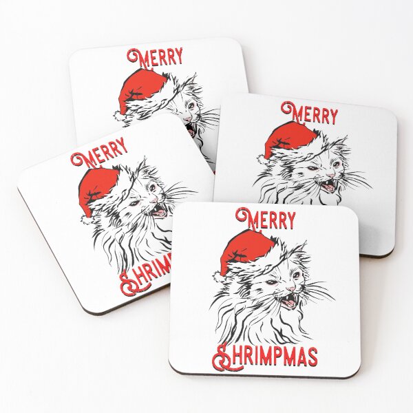 Item preview, Merry Shrimpmas! Thurston's Cat Christmas designed and sold by Thurstonwaffles.