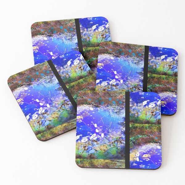 Artikelvorschau, Brilliant Blue Pond Digital Art von Cathy Valley Design entworfen und verkauft von EarthArtDesigns.