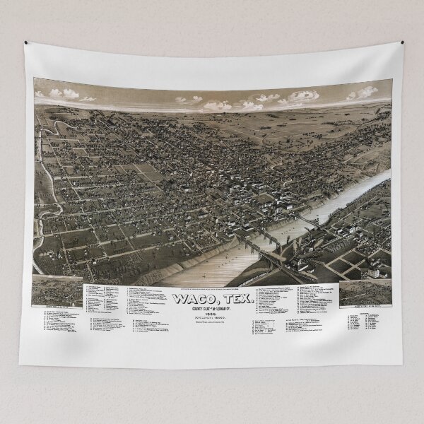 Item preview, Waco - Texas - 1886 designed and sold by paulrommer.