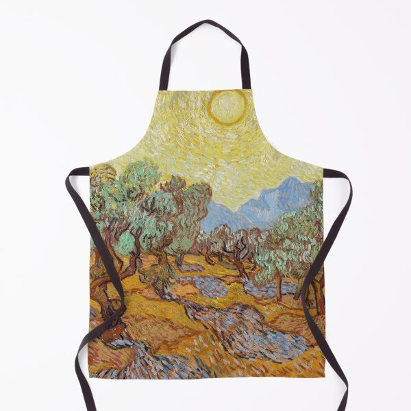 Item preview, Vincent Van Gogh "Olive Trees with Yellow Sky and Sun", 1889 designed and sold by Alexandra Dahl.