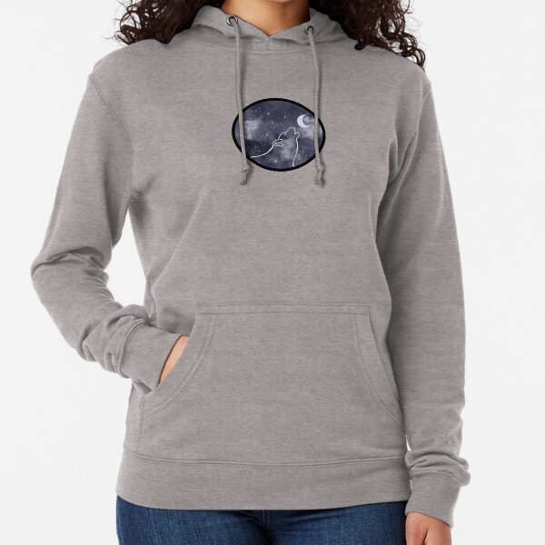 Peaceful Wolf Lightweight Hoodie