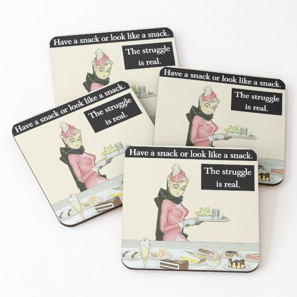 Item preview, Tome un refrigerio o parezca un refrigerio. La lucha es real. designed and sold by GreenCarbon2112.