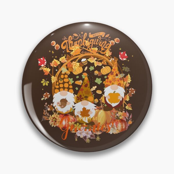 Item preview, Thanksgiving With My Gnomies!! - Funny Autumn Gnomes Lover!! designed and sold by SoffyLee586.