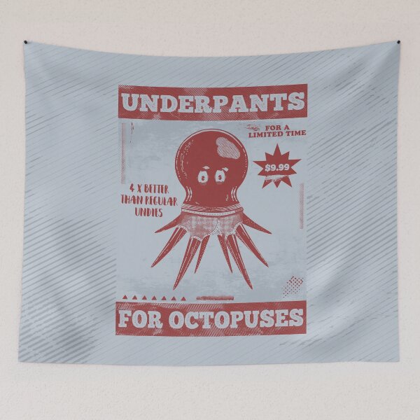Item preview, Octopus Underpants designed and sold by piedaydesigns.