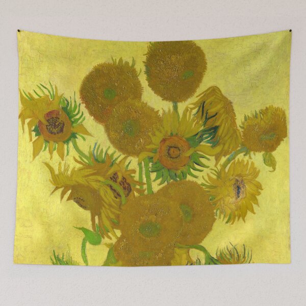 Item preview, Vincent Van Gogh "Still Life Vase with Fourteen Sunflowers" designed and sold by Alexandra Dahl.