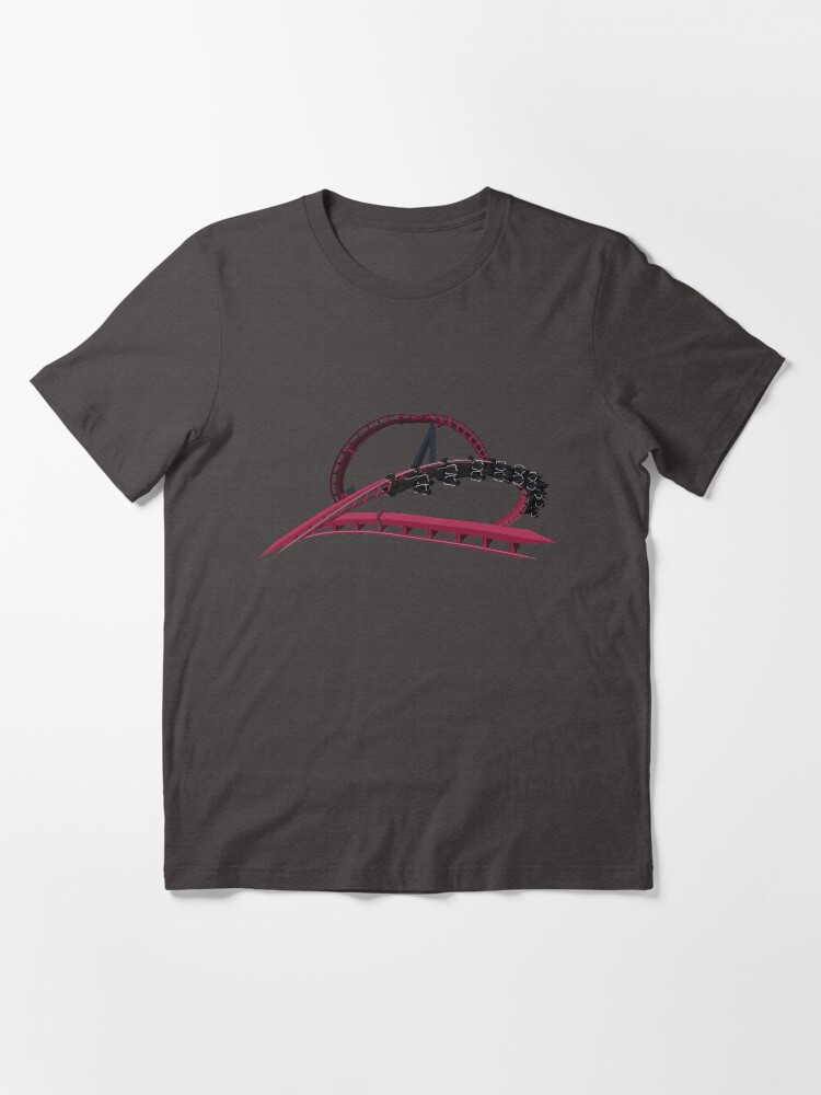 Alternate view of F.L.Y Phantasialand Coaster Design Essential T-Shirt