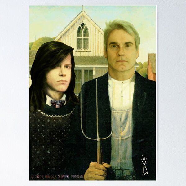 Item preview, "American Goth Hick" | Glen Danzig, Henry Rollins - American Gothic designed and sold by heavypants.