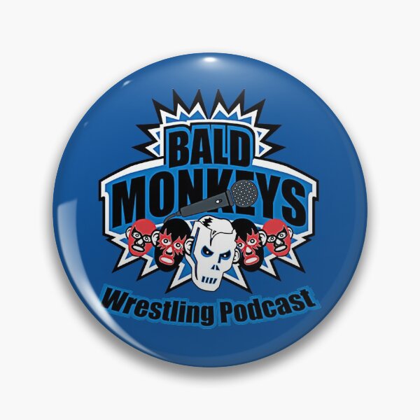 Item preview, Bald Monkeys Wrestling Podcast  designed and sold by Susanher823.