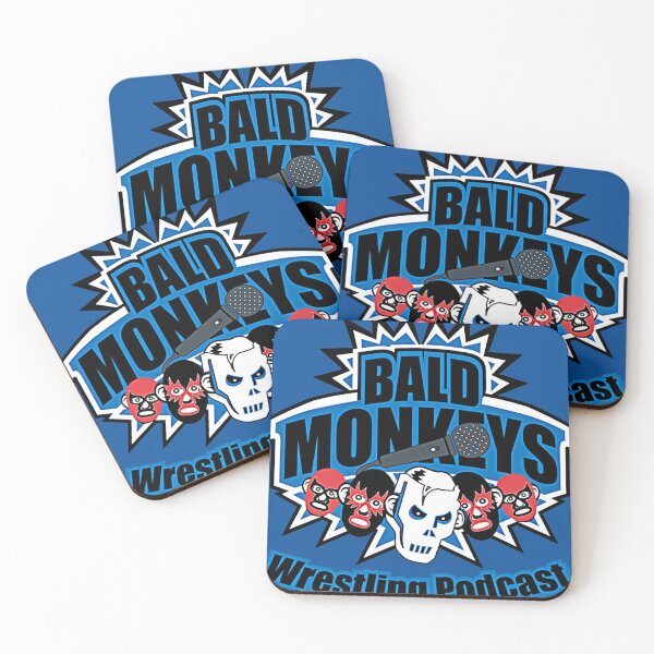 Item preview, Bald Monkeys Wrestling Podcast  designed and sold by Susanher823.