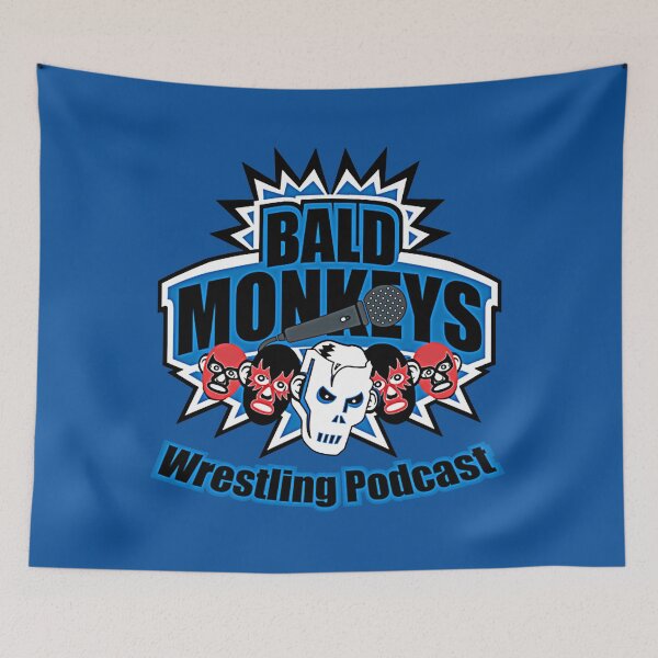 Item preview, Bald Monkeys Wrestling Podcast  designed and sold by Susanher823.