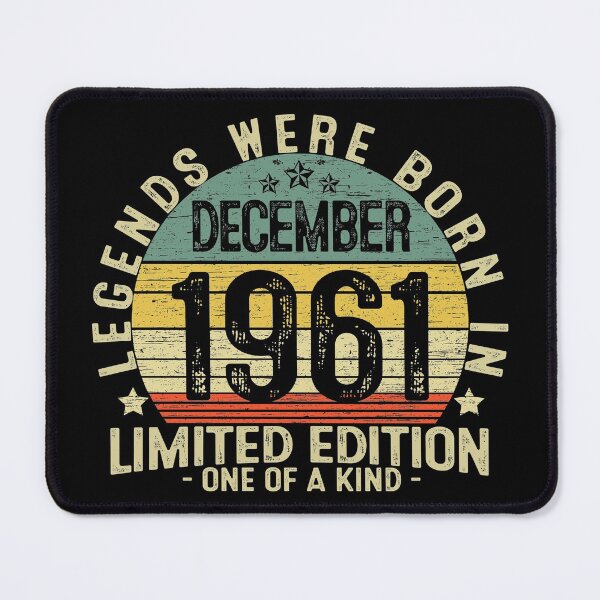 Item preview, 60 Years Old Birthday Legends Were Born In December 1961 designed and sold by MoHaCo.