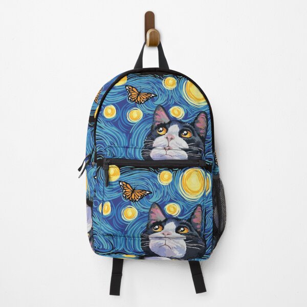 Item preview, The Starry Night Cat Art designed and sold by SuperrSunday.