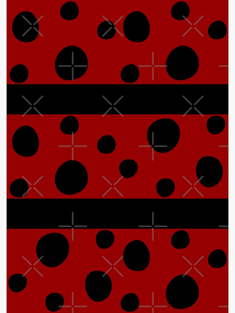 "Ladybug Stripes" Sticker for Sale by alivelikememes Redbubble