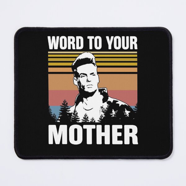 Vanilla Ice Word To Your Mother Vintage R E T R O, Classic Graphic, S For Women Mouse Pad