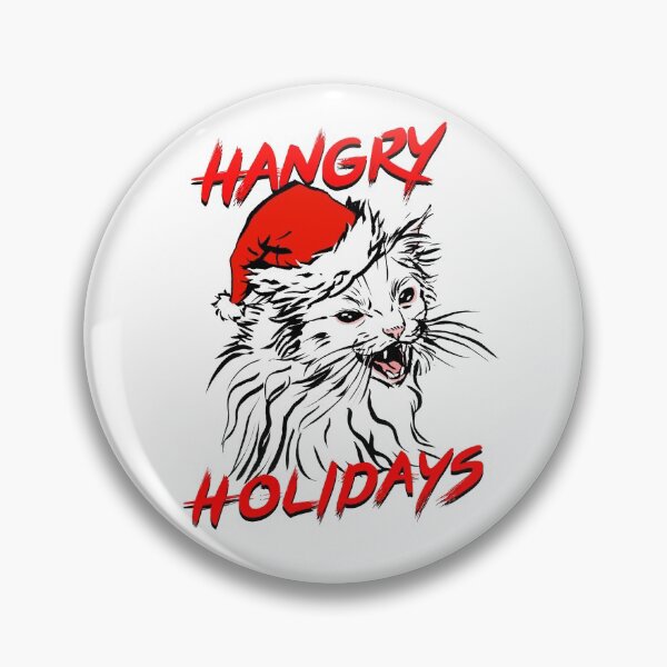 Item preview, Hangry Holidays! Thurston's Cat Christmas designed and sold by Thurstonwaffles.