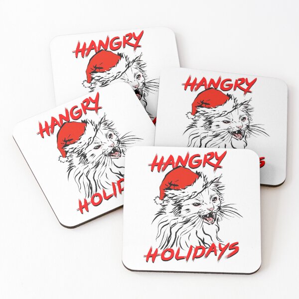 Item preview, Hangry Holidays! Thurston's Cat Christmas designed and sold by Thurstonwaffles.