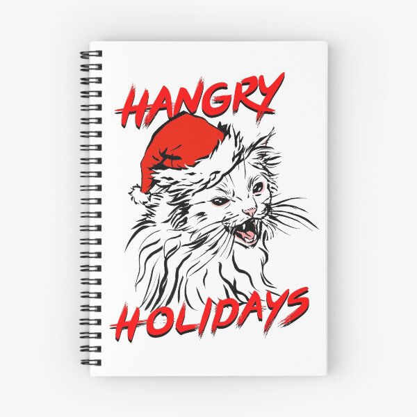 Item preview, Hangry Holidays! Thurston's Cat Christmas designed and sold by Thurstonwaffles.