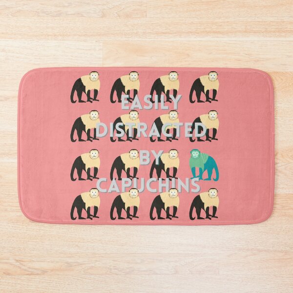 Item preview, Easily Distracted by Capuchins designed and sold by baldbird.