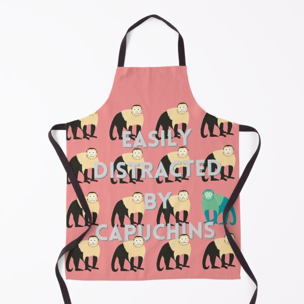Item preview, Easily Distracted by Capuchins designed and sold by baldbird.