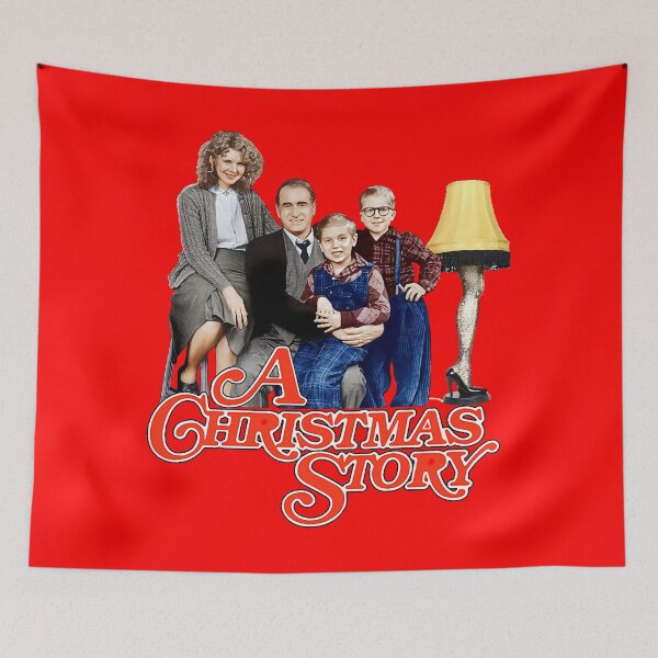 Item preview, Christmas Retro 80s Holiday Leg Lamp Tribute designed and sold by 90snerd.