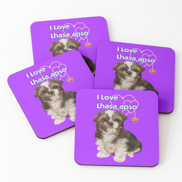 Item preview, I Love Lhasa Apso designed and sold by LoneAngel.