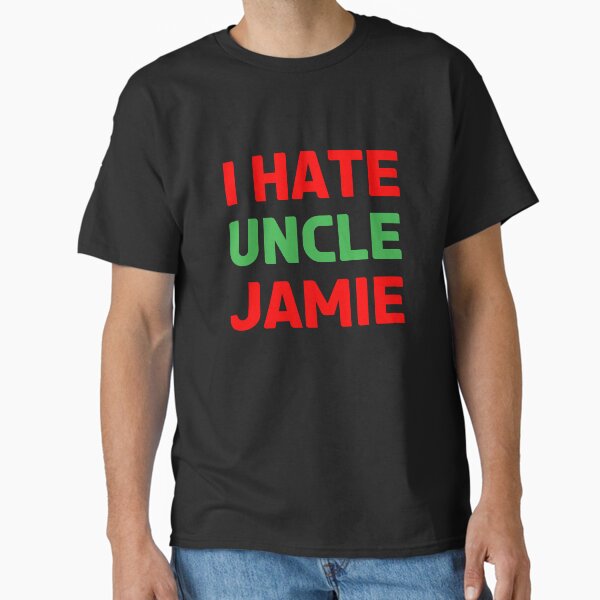 Artikel-Vorschau von Ich hasse Onkel Jamie - Eigentlich liebe ich ihn, designt und verkauft von BatShirtsCrazy.