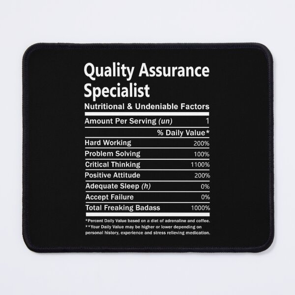Item preview, Quality Assurance Specialist T Shirt - Nutritional and Undeniable Factors Gift Item Tee designed and sold by oslandefren.