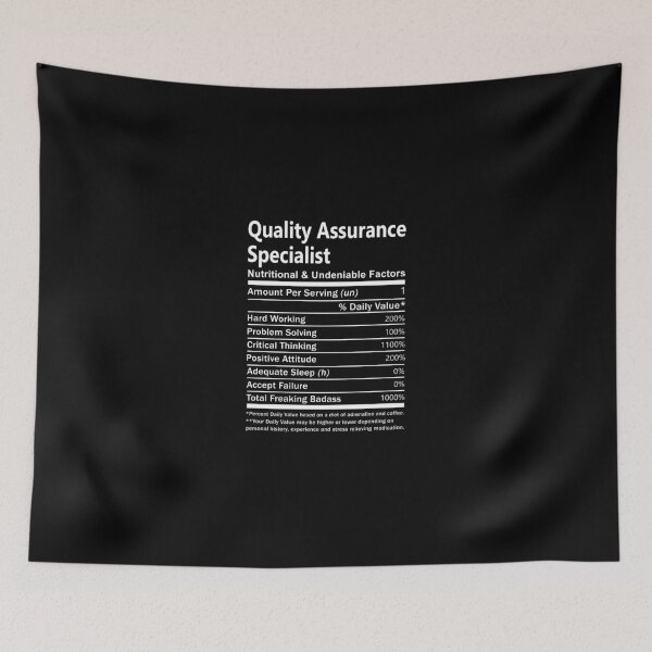 Item preview, Quality Assurance Specialist T Shirt - Nutritional and Undeniable Factors Gift Item Tee designed and sold by oslandefren.