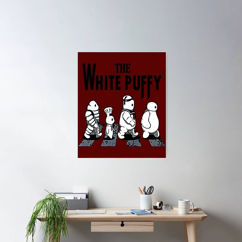 white puffy 