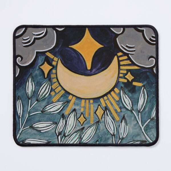 Item preview, Stormy Moon Acrylic Painting designed and sold by Brianna Eisman.