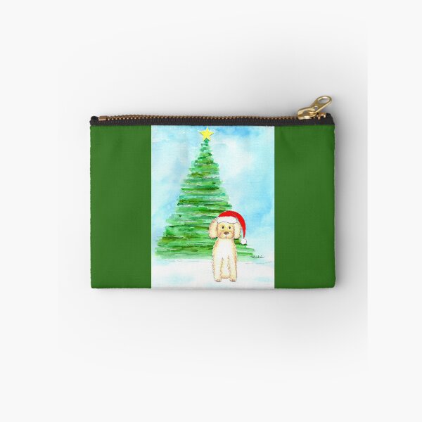 Item preview, Santa Doodle Christmas Tree designed and sold by Mahli's  Artful Whimsy.
