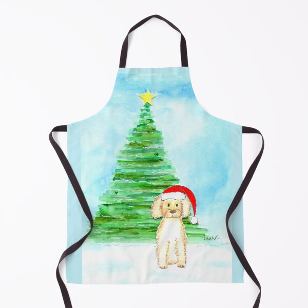 Item preview, Santa Doodle Christmas Tree designed and sold by Mahli's Artful Whimsy.