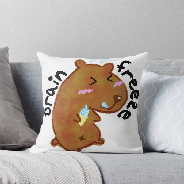 Item preview, Brain Freeze Capybara designed and sold by veroyuumi.